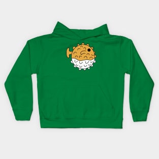 Cute Kawaii Pufferfish Kids Hoodie